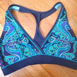 Athleta Twist Back Swim Top